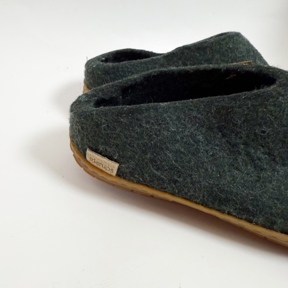 Glerups Shoe Natural Rubber Sole Honey Forest Slippers Size 38 - Picture 2 of 7